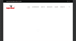 Desktop Screenshot of eaglemotel.in